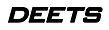 Deets Logo - Typeface